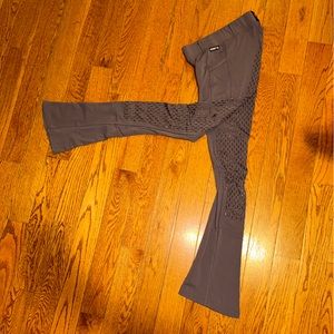 Womens Kerrits Ice Fil Bootcut full seat light purple color is XS tall